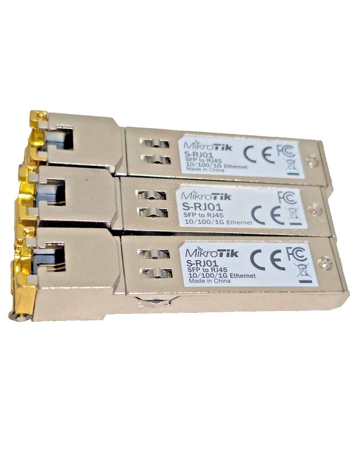 Genuine Mikrotik S-RJ0 1 Gigabit SFP RJ45 copper 10/100/1000M