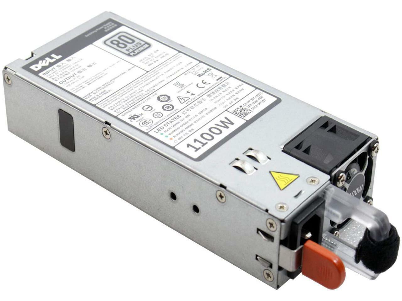 1pcs Used Dell R620 R720 R820 1100W L1100E-S0 0NTCWP 0GYH9V USA