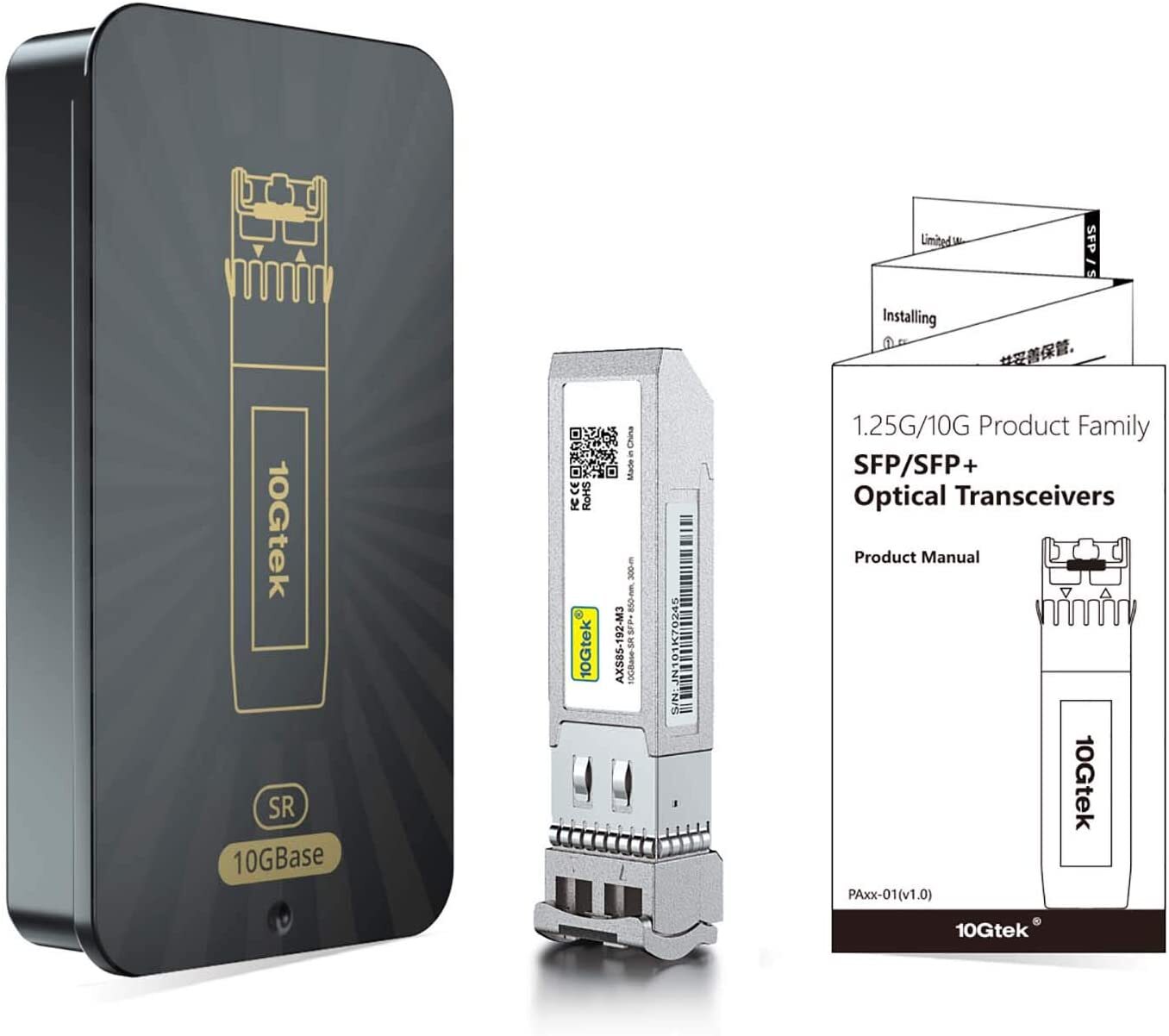For Cisco SFP-10G-SR Transceiver, 10GBase-SR 10G SFP Module 850nm Multimode 300m