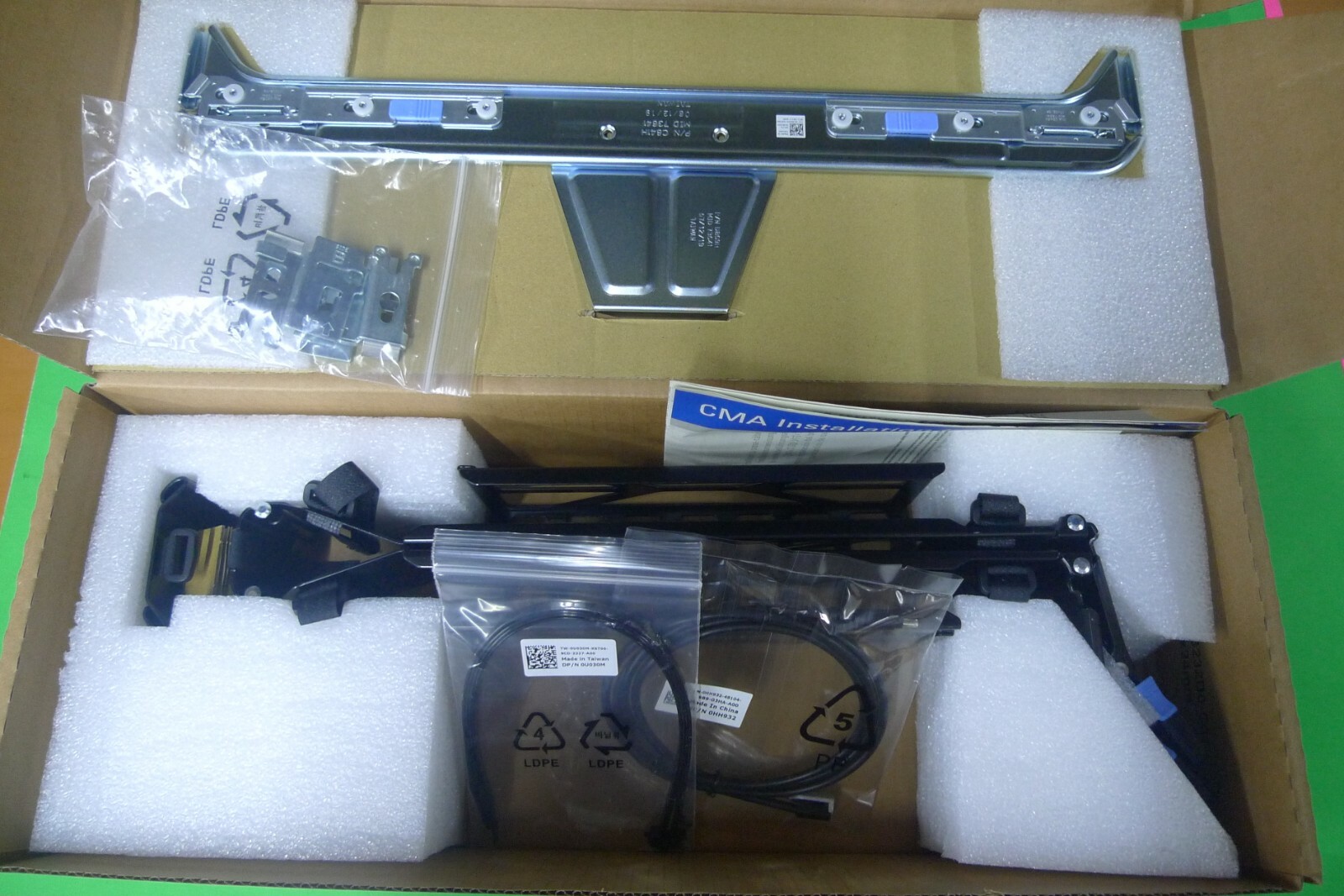 New Dell PowerEdge R720 R730 R820 2U Cable Management Arm Kit YF1JW