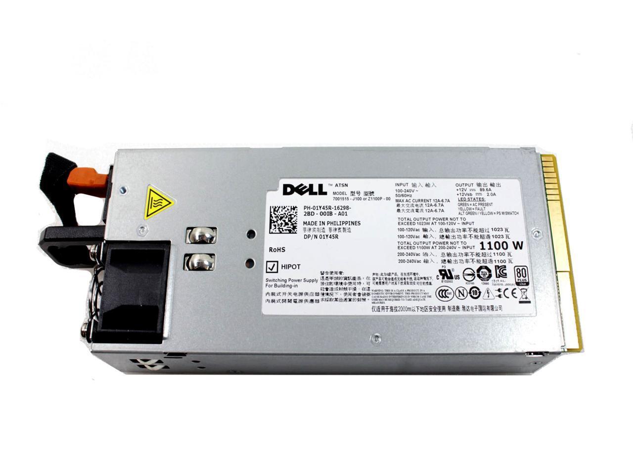Dell 1100W Server Power Supply Redundant L1100A-S0 R510 R810 R815 R910 T710 R515