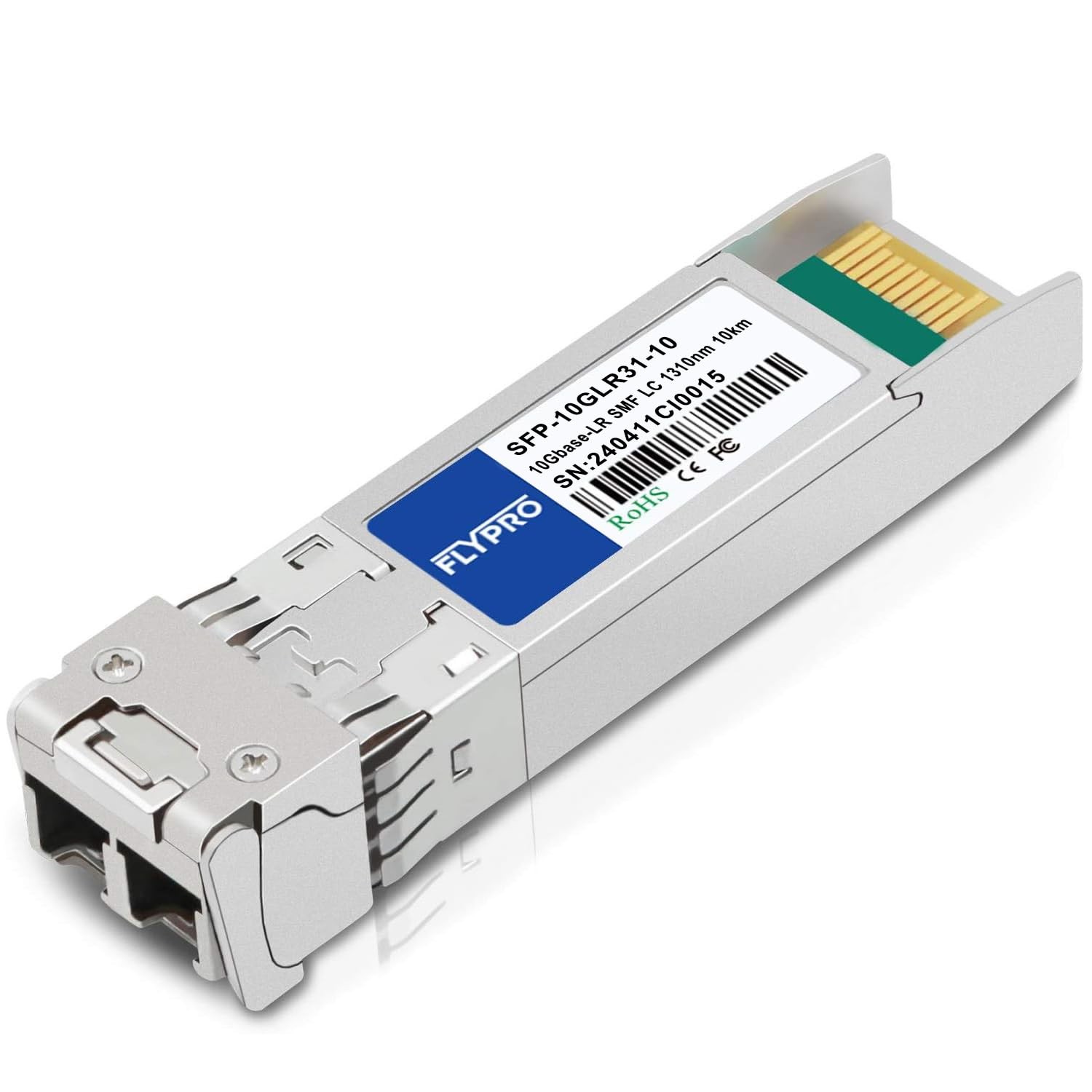 – 10GBase-LR SFP+ Transceiver, 10G Single Mode SFP+ to LC Optic Module, Cisco…