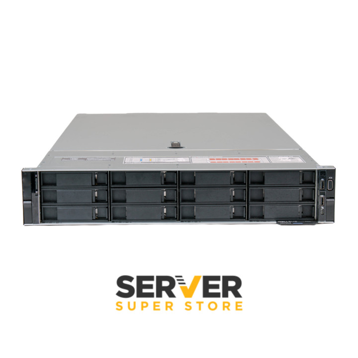 Dell PowerEdge XC740XD Server 2x Gold 6252 = 48 Cores 512GB H730P 12x 10TB SAS