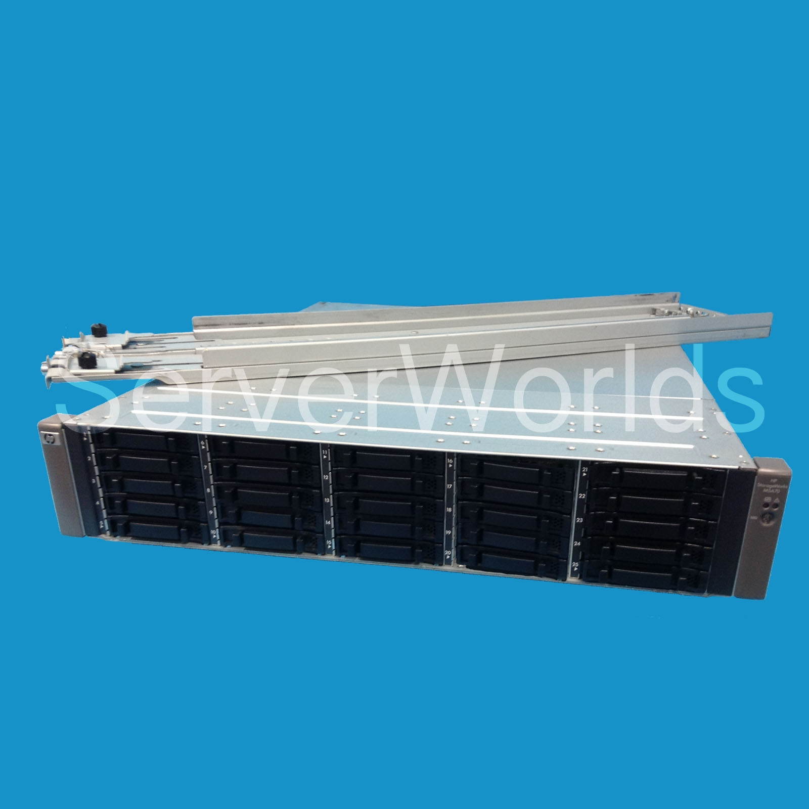 HP Smart Array MSA70 Storage Enclosure RPS 1 controller with RAILS 418800-B21