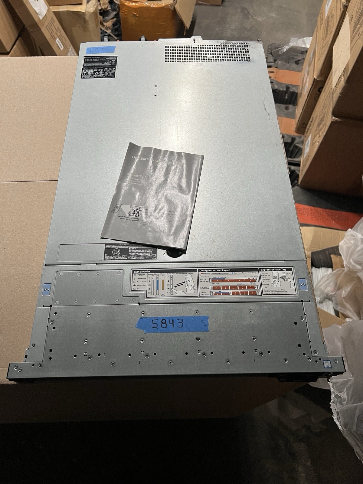 Dell EMC Power Edge R640 E39S Computer Server-Fits up to 10-2.5in Drives