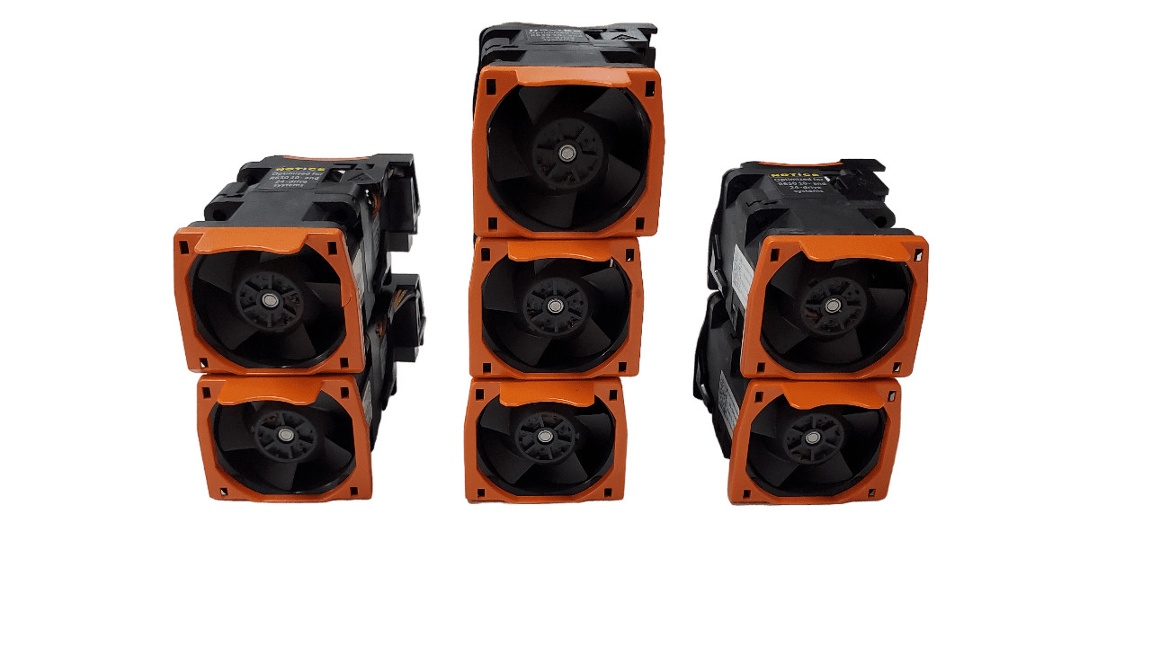 Lot of 7 Dell Poweredge R630 CPU Fans VV0W8 / WWW1K