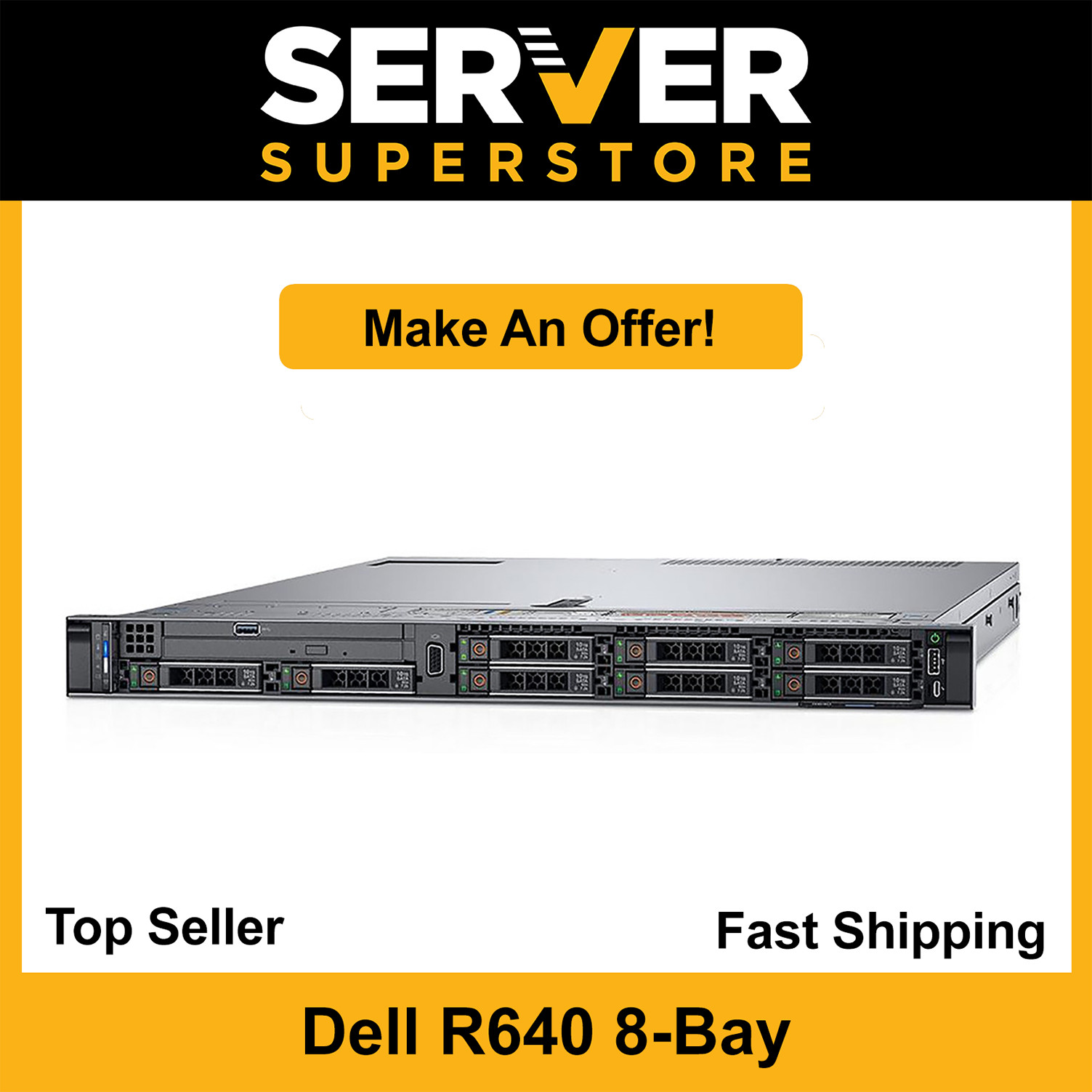 Dell PowerEdge R640 Server 2x Gold 6132 = 28 Cores H730P 32GB RAM 4x trays