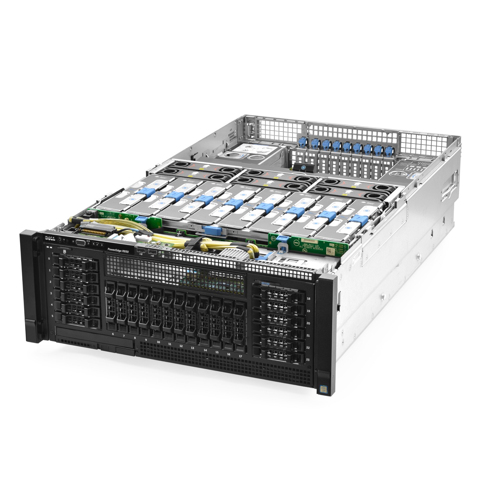 Dell PowerEdge R930 24-Bay SFF 2.10Ghz 48-Core 1.5TB RAM 15TB SSD Storage