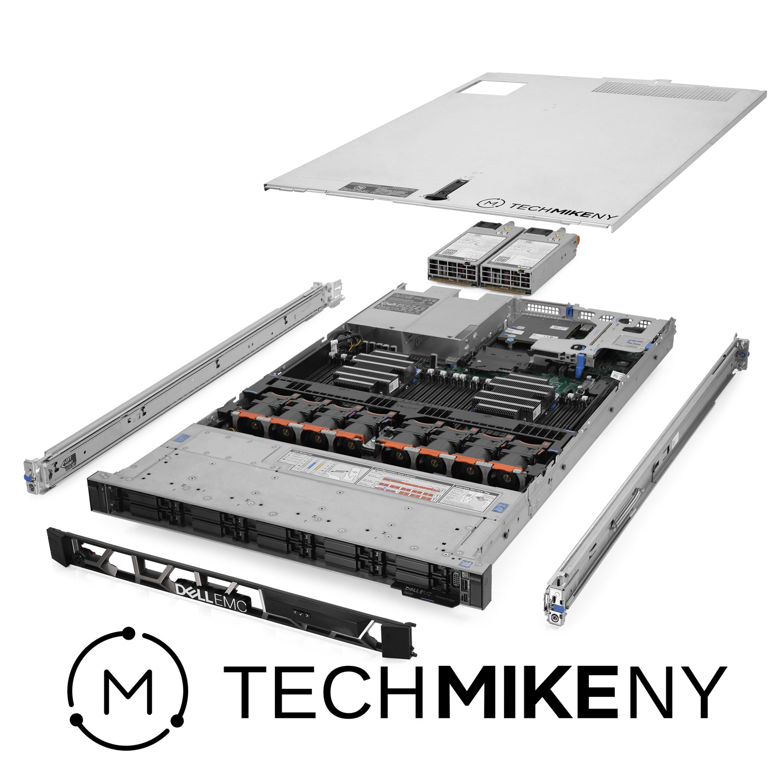 Dell PowerEdge R640 NVMe Server 2.10Ghz 32-Core 128GB RAM 3.8TB SSD Storage