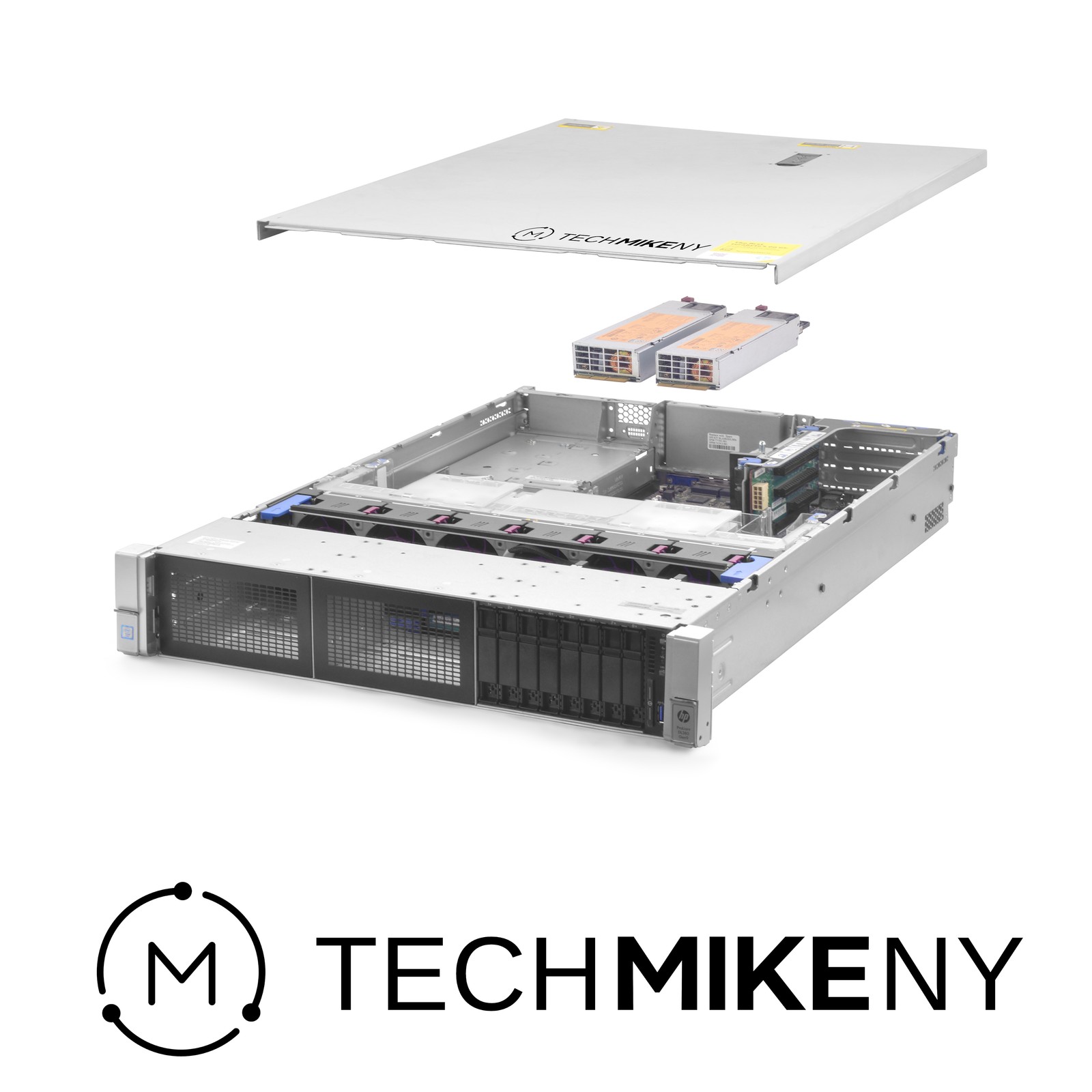 HP ProLiant DL380 G9 Server 2.60Ghz 20-Core 128GB RAM 2x 1TB 6x 300GB VM