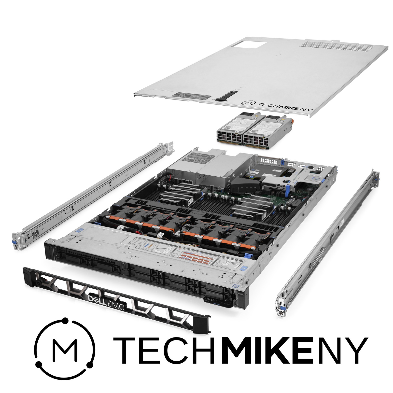 Dell PowerEdge R640 Server 2x Gold 6244 3.60Ghz 16-Core 192GB RAM 8.0TB Storage