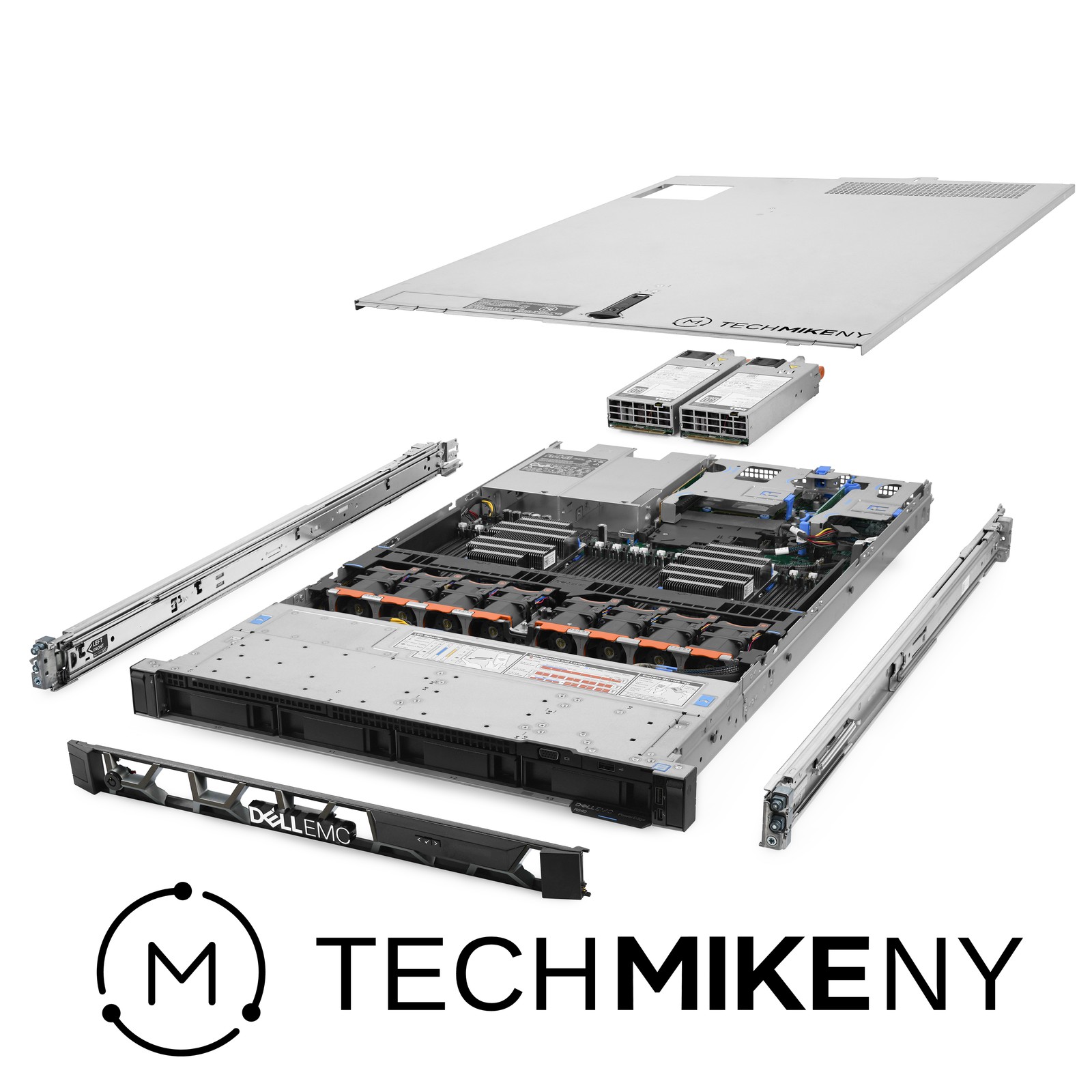 Dell PowerEdge R640 Server 2x Gold 5118 2.30Ghz 24-Core 128GB RAM 16TB Storage