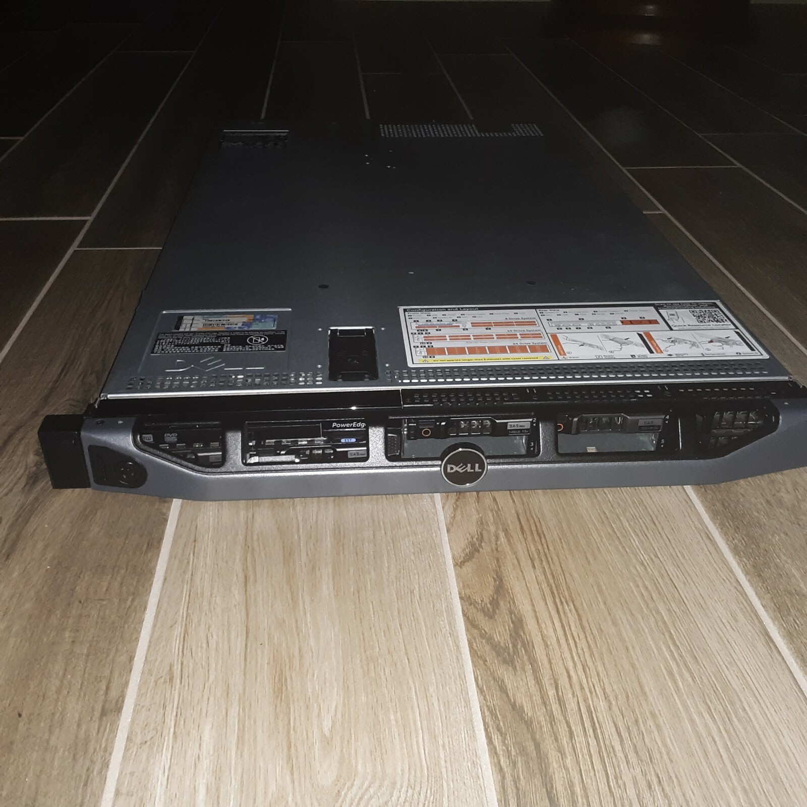 Dell PowerEdge R630 8SFF Dual Quad Core E5-2637 V3 3.5 32GB H730 mini NO HDD/SSD
