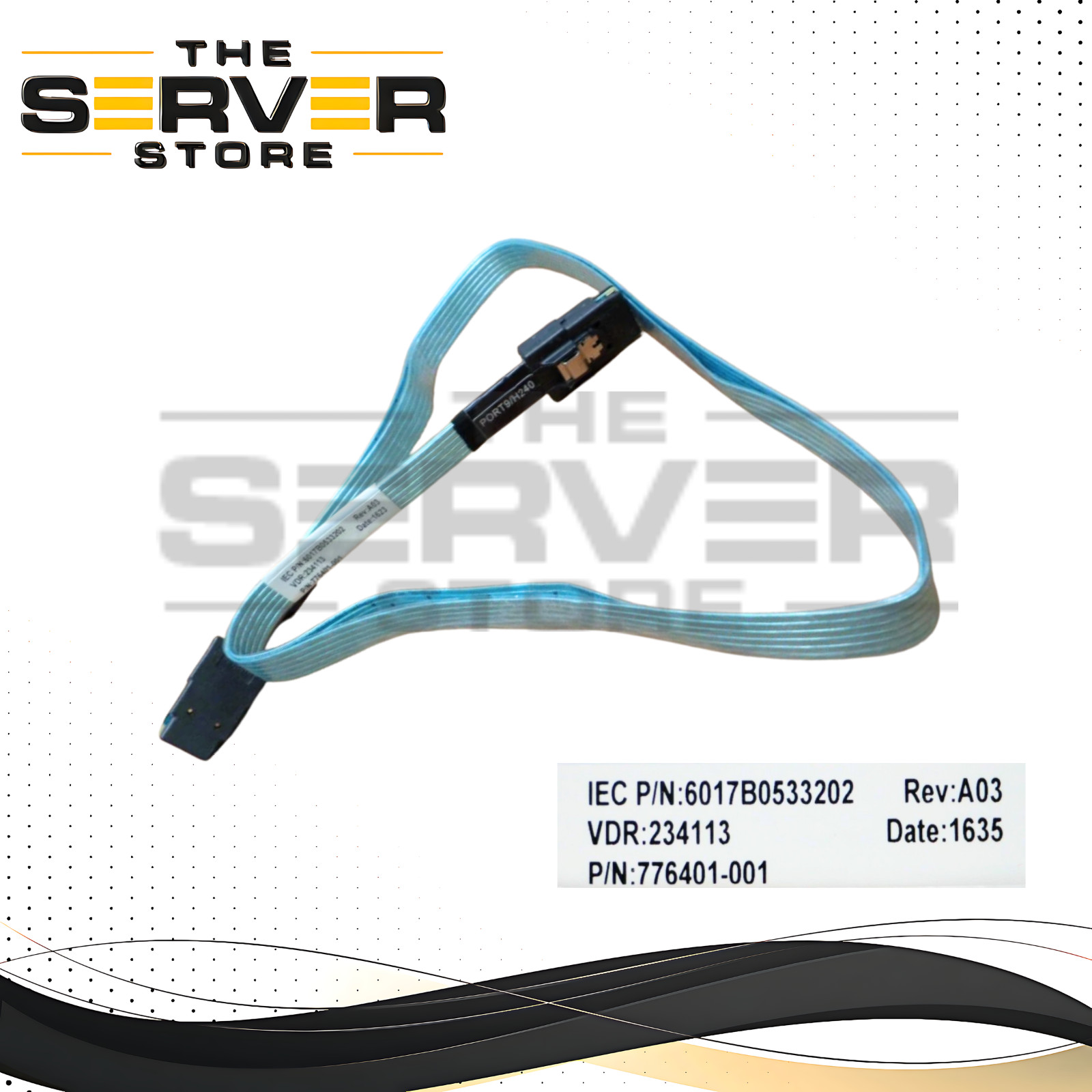 HPE 784629-001 DL380 G9 Mini-SAS Cable 776401-001