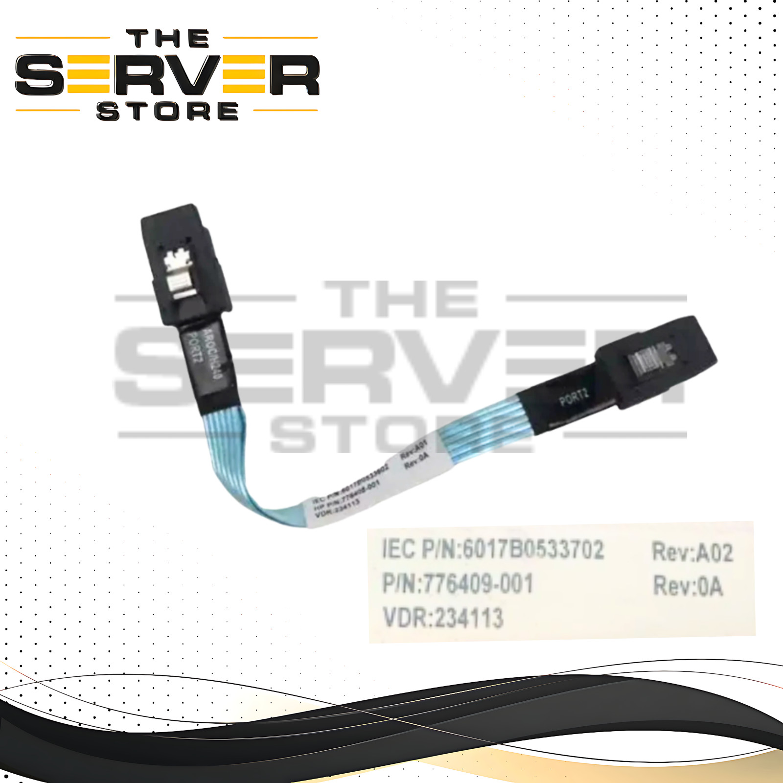 HPE 784629-001 DL380 G9 SFF Smart Array HBA H200/P400 Serie SAS Cable 776409-001