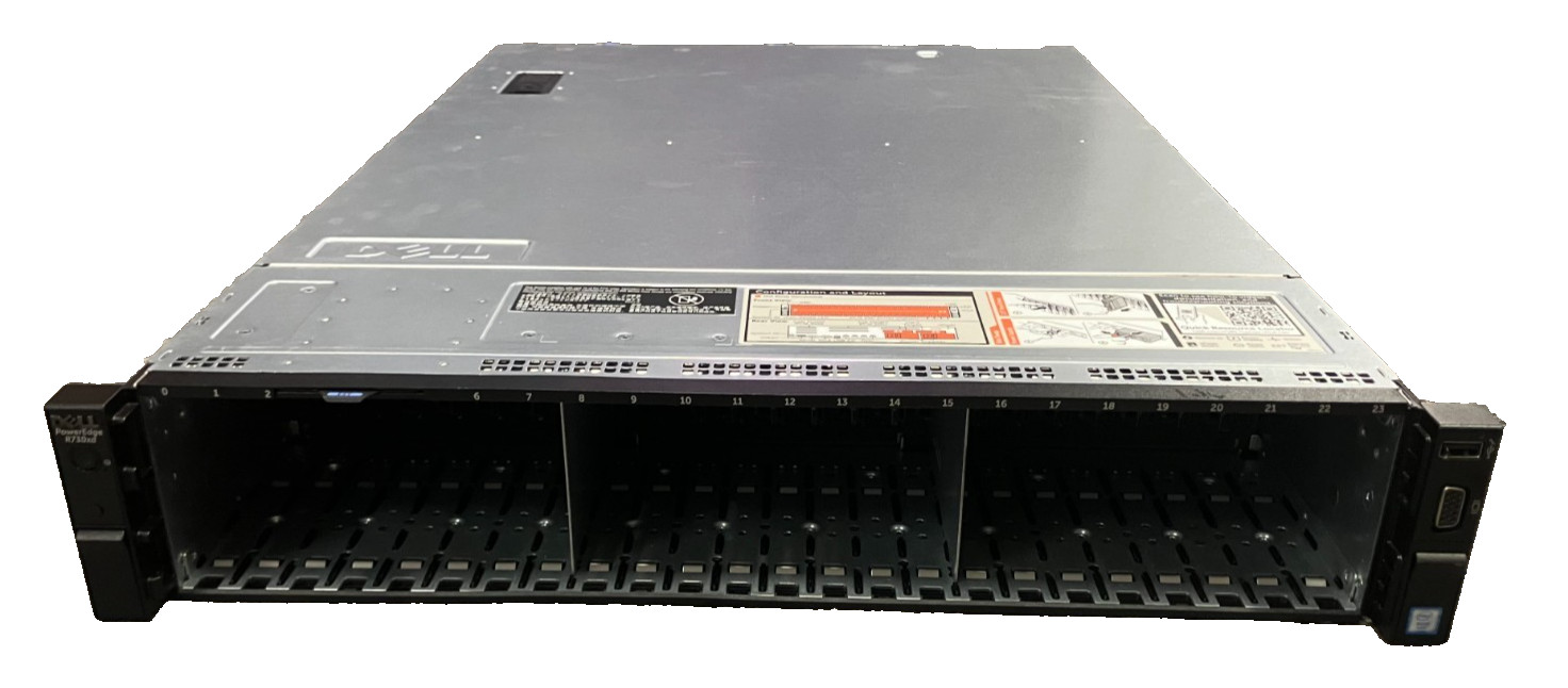 Dell PowerEdge R730XD 2U 24xSFF Bay Server 1x Heatsinks 1xRAID Barebones 0P4YK8