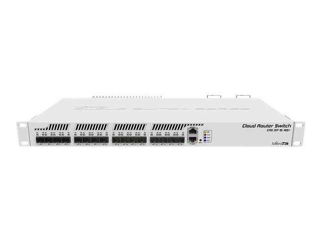 MikroTik CRS317-1G-16S+RM Managed L3 Rack Mount 1U Network Switch 800MHz 1