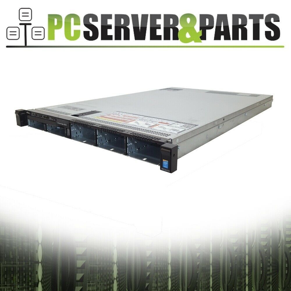 Dell PowerEdge R630 Server 2x E5-2690 V3 2.6GHz 12Core 384GB 4x Tray H730 WRTY