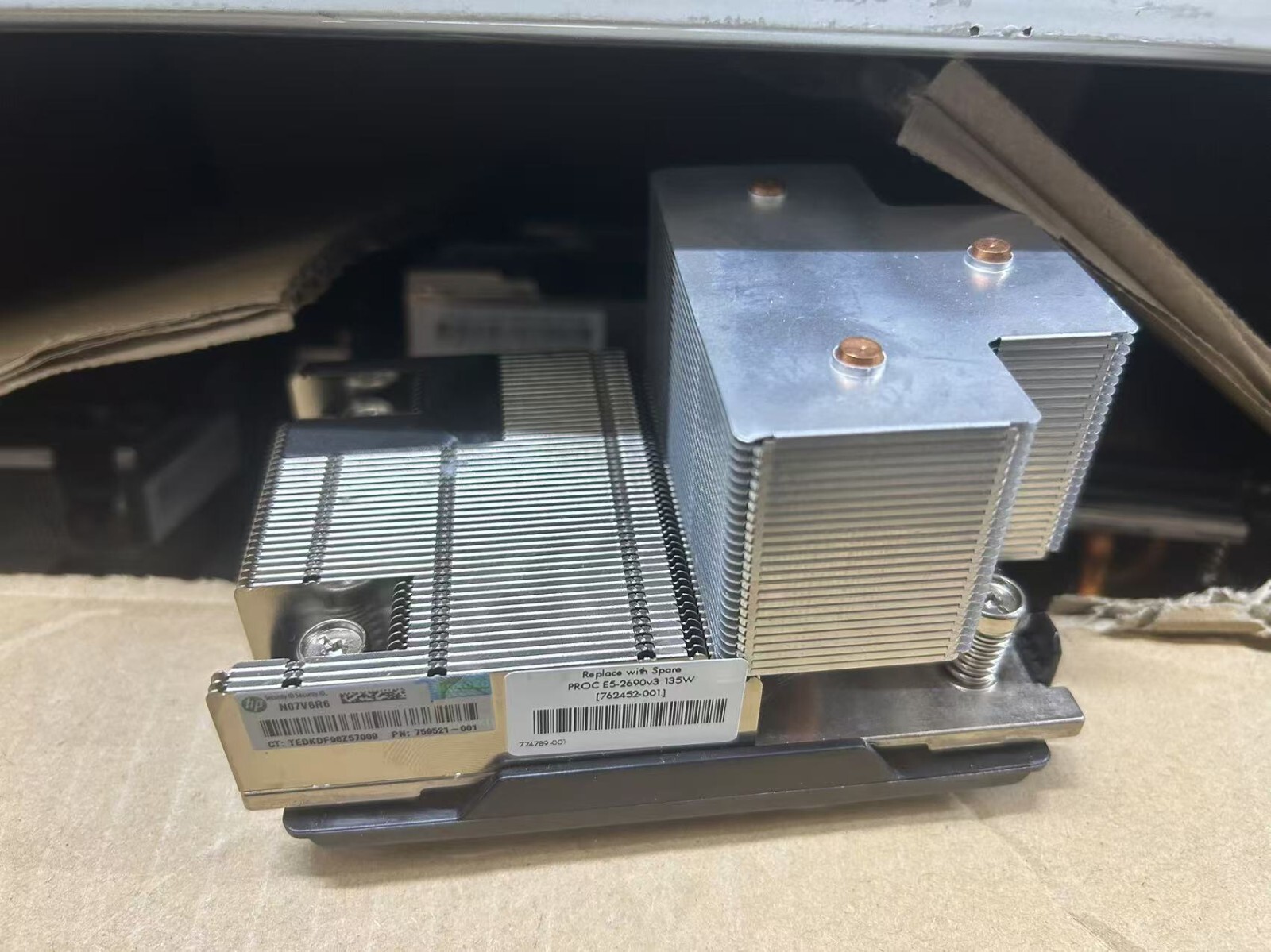 HP DL380 GEN9 High Performance CPU Processor Heatsink – 777291-001 747607-001