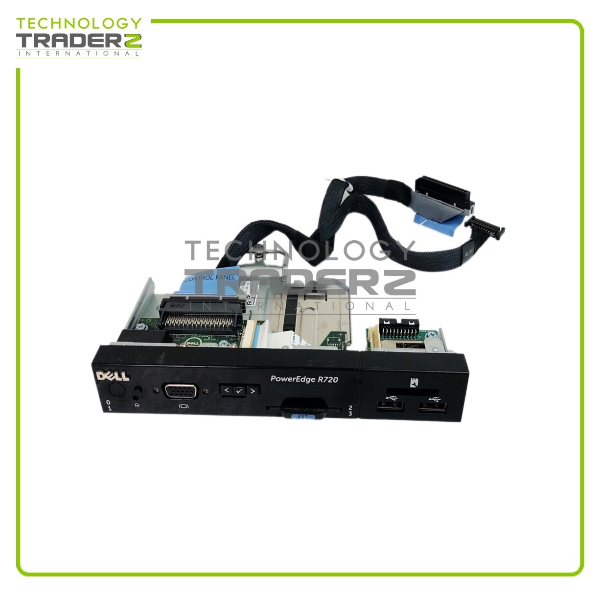 X1H10 Dell PowerEdge R720 Front Control Panel Board 0X1H10 W/ 1x Board 1x Cable