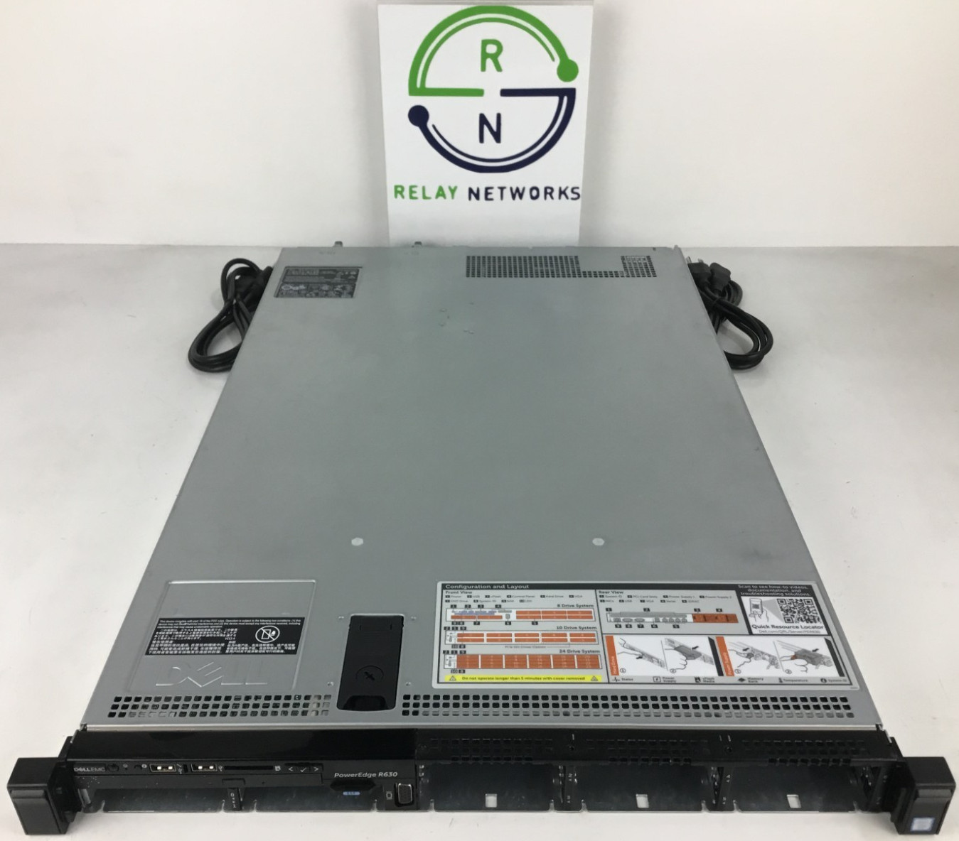 Dell PowerEdge R630, E5-2623 V3, 32GB RAM, QLE 2660 16GB, PERC H330, dual power