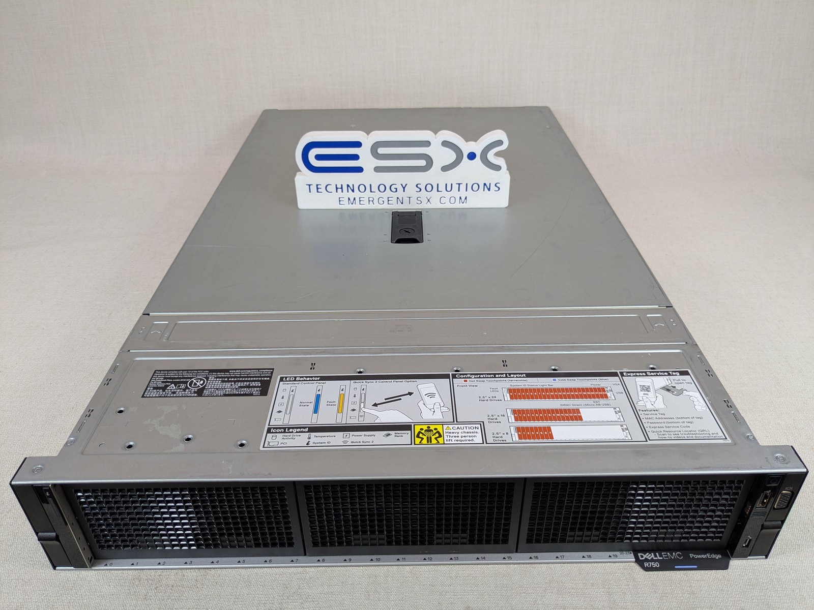 Dell PowerEdge R750 Diskless 2U CTO Rack Server- 2x HS, 2x 1100W