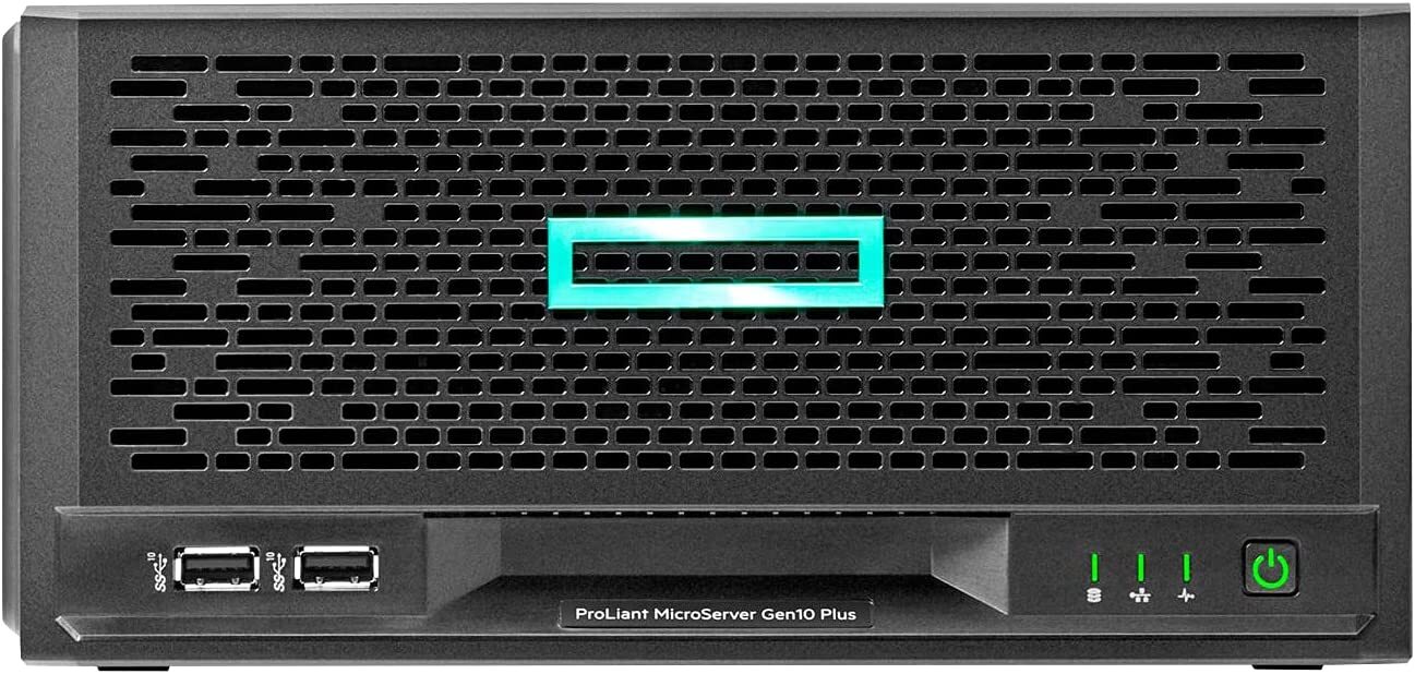 HPE MicroServer G10 Plus v2, 32GB DDR4, SSD Storage