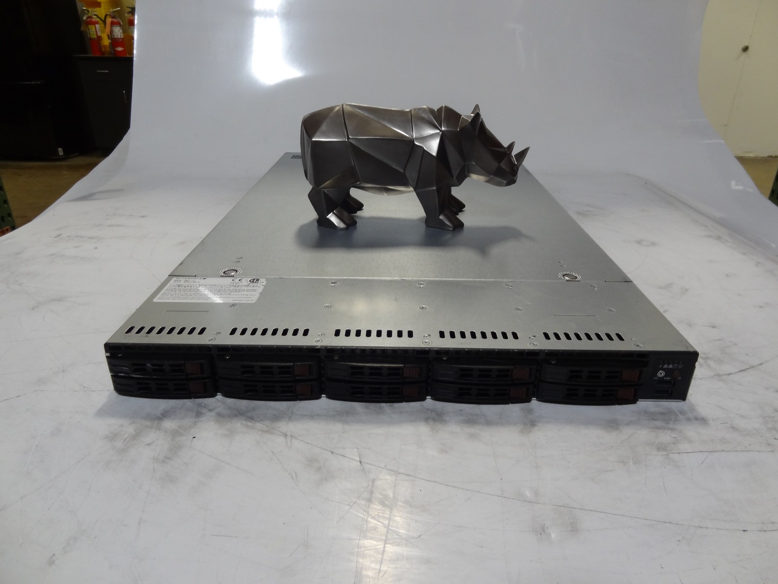 SuperMicro 1028U-TR4+ 1U SFF Server w/ X10DRU-i+, DUAL PSU, AOC-UR-I4G, DUAL PSU