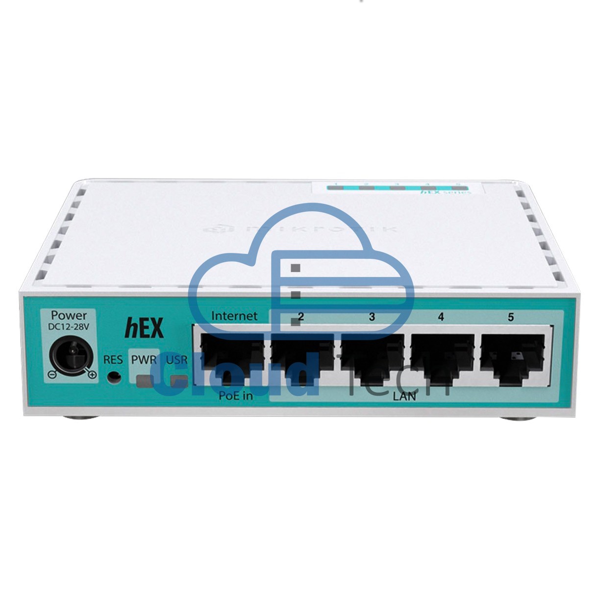 New E50UG hEX MikroTik 5x 10/100/1000 Gigabit RAM 12-28V ARM CPU Router