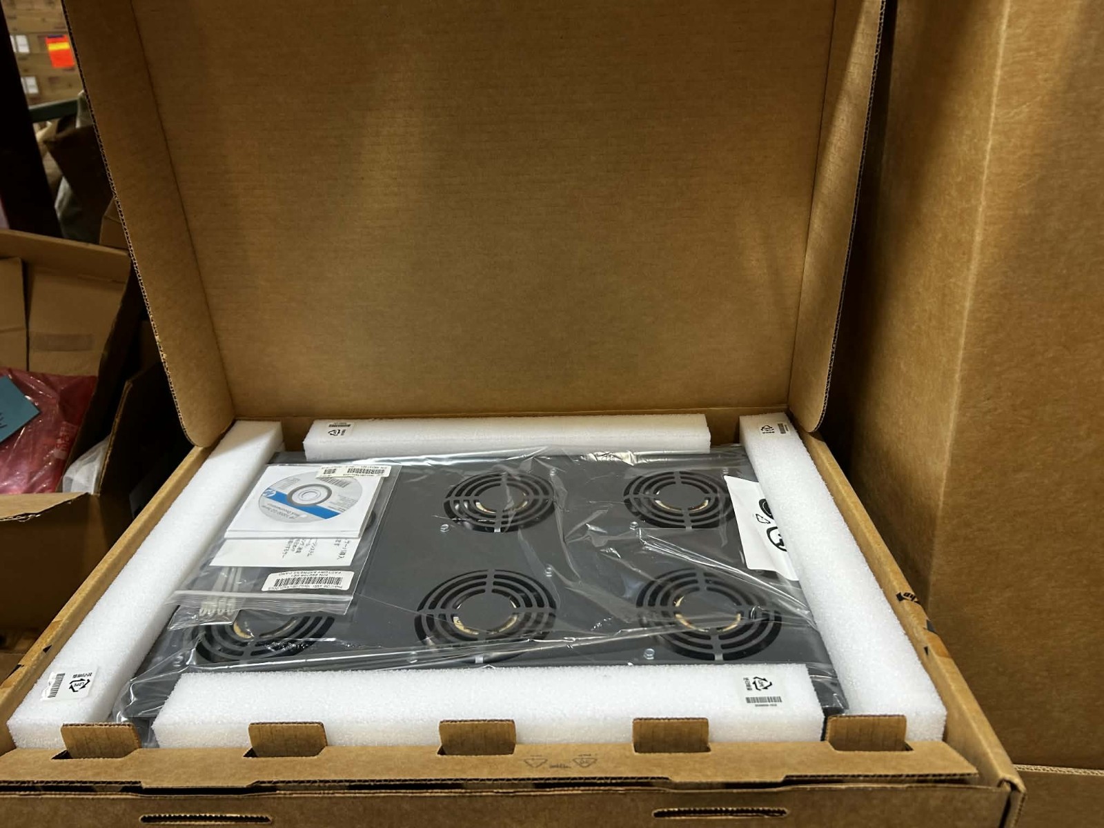 HP Server Cabinet Rack Cooling 6 Fan Roof Mount Tray 220V – 240V 0.6A 257414-B21