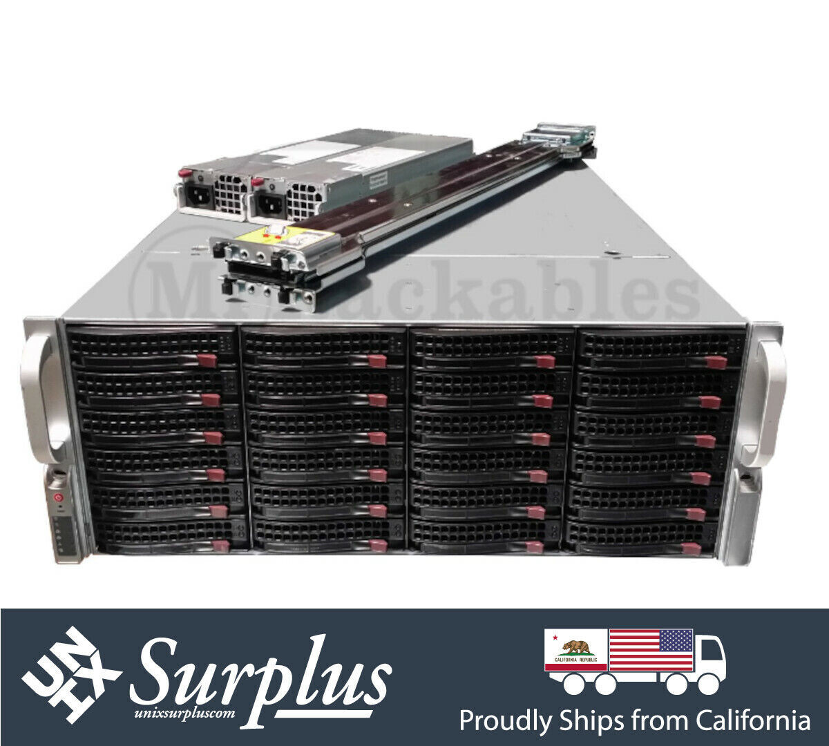Supermicro 4U 36 Bay TRUNAS Storage Server Xeon 20 Cores 64GB Ram X520 10G SFP+