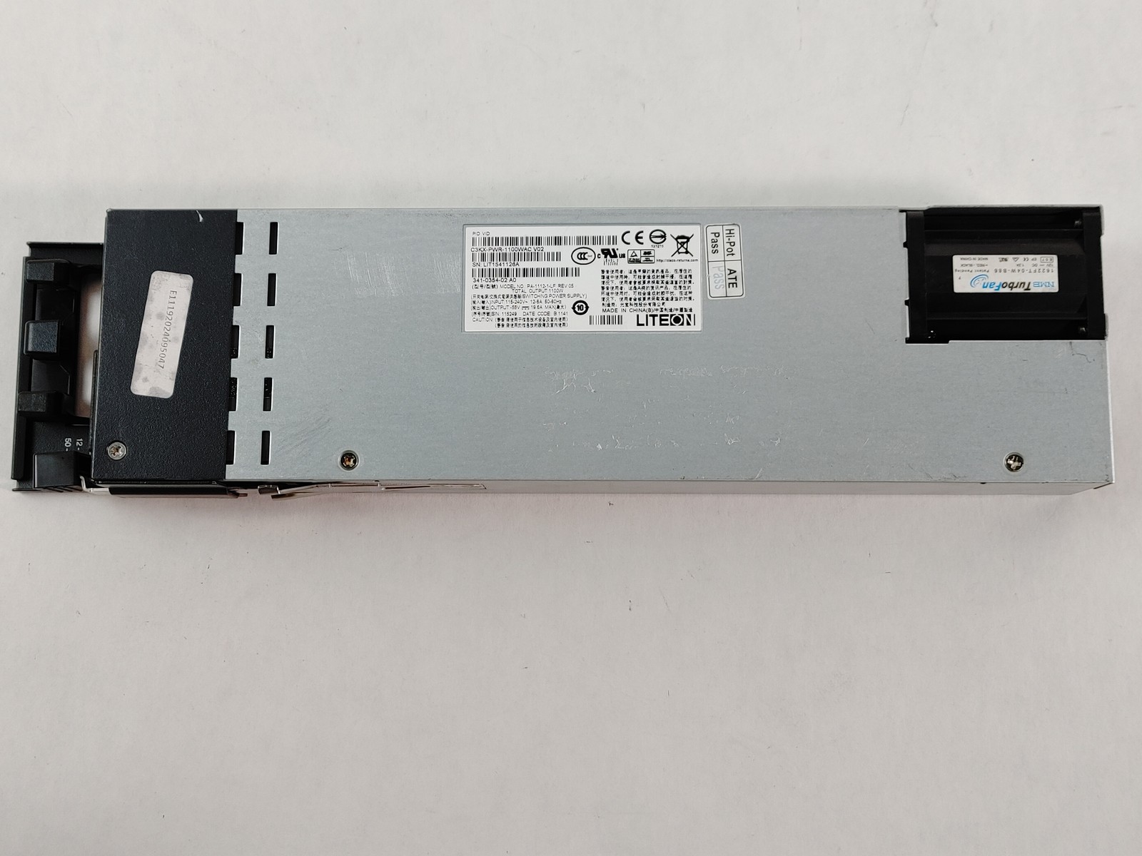 Cisco C3KX-PWR-1100WAC 1100W Hot Swap 1U Server Power Supply
