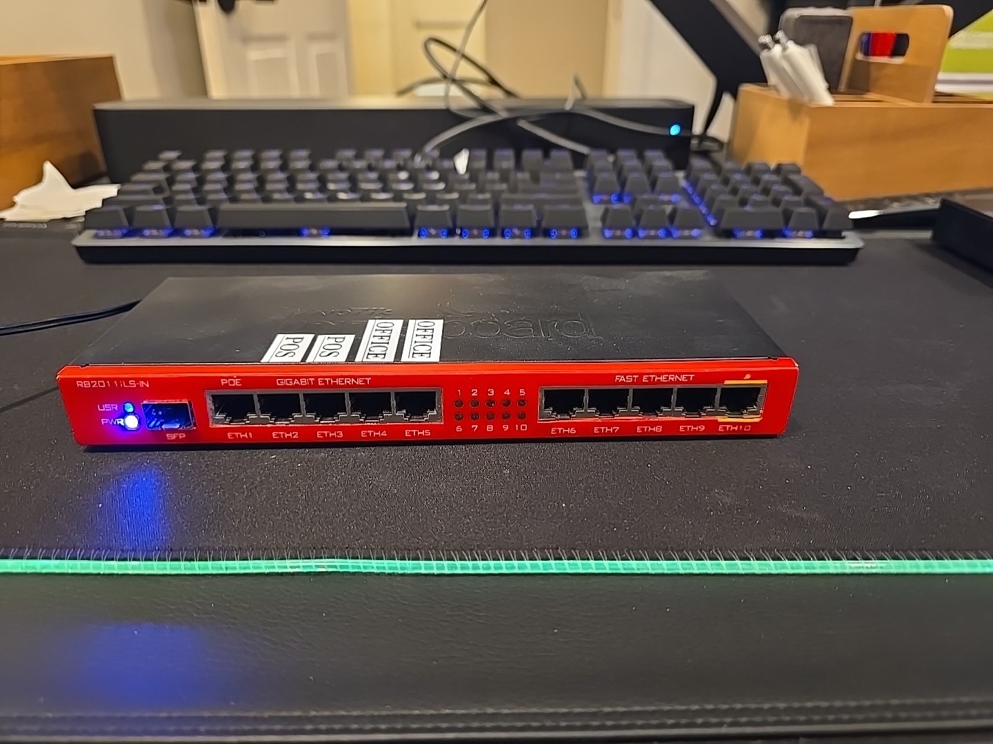 MIKROTIK ROUTERBOARD RB2011ILS-IN GIGABIT ROUTER
