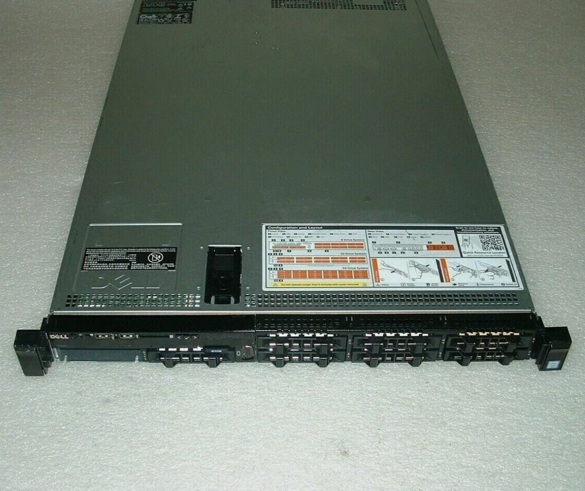 Dell Poweredge R630 2x Xeon E5-2660 v4 2ghz / 64gb / HBA330 / 8x Tray / 2x 1100w