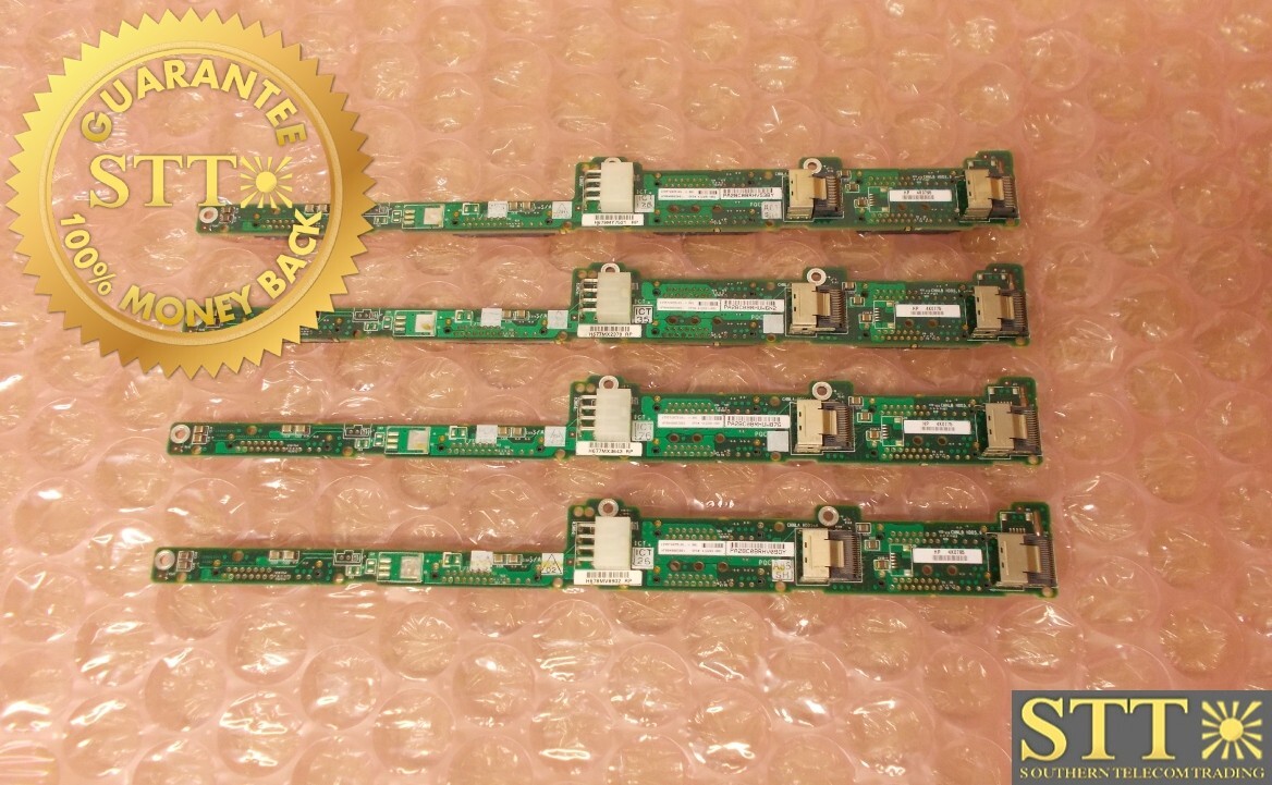 412201-001 HP 6-BAY SFF SAS BACKPLANE FOR HP SERVER DL360 G5 ( LOT OF 4 )
