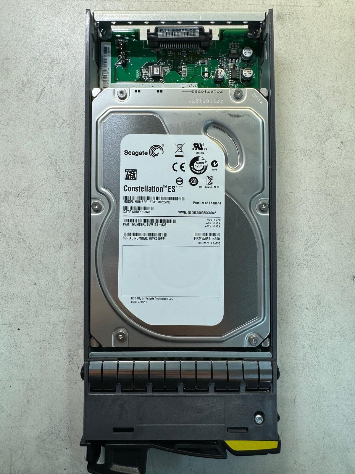 NetApp 1TB 108-00180+A5 X269A-R5 7.2K RPM 3.0Gbps SATA 3.5″ Server Hard Drives