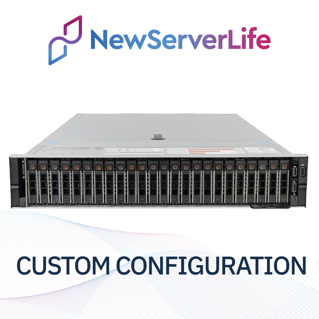 DELL R740xd 24SFF Server 2x Gold 6126 2.6GHz =24 Cores 64GB H730p 4xRJ45