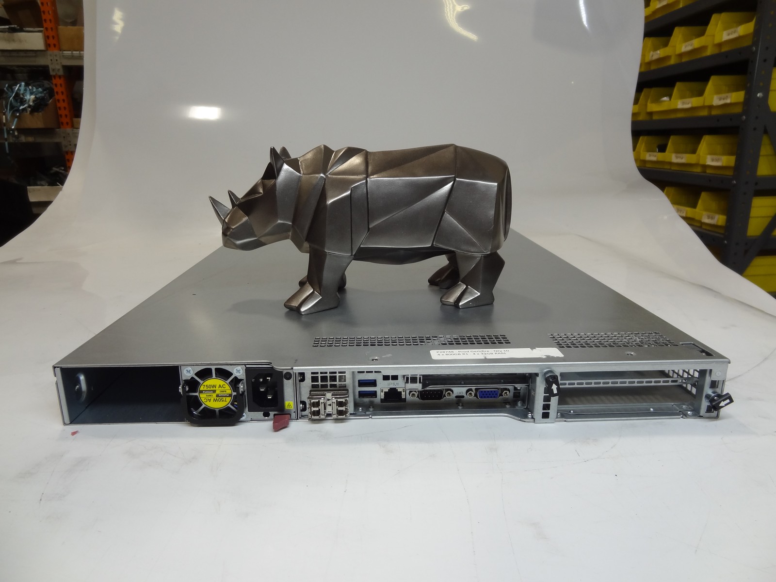 SuperMicro 1028U-E1CRTP+ 1U SFF Server w/ X10DRU-i+, Dual Heatsinks, Trays, No R