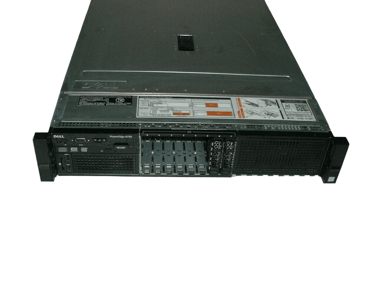Dell Poweredge R730 8SFF 2x Xeon E5-2666 v3 2.9ghz 20-Cores  64gb  H730  8xTrays