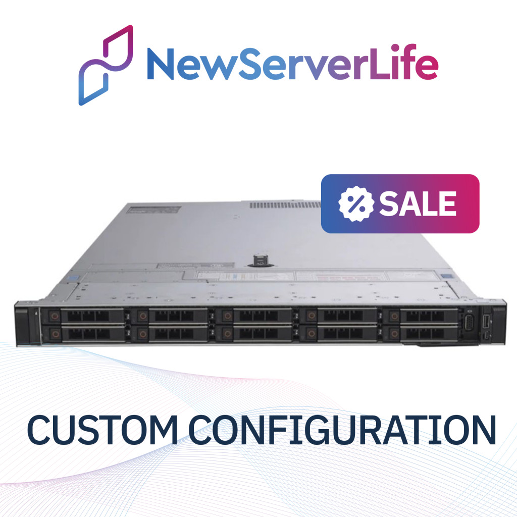 DELL R640 10SFF Server 2x Gold 6140 2.3GHz =36 Cores 64GB H730p 4xRJ45