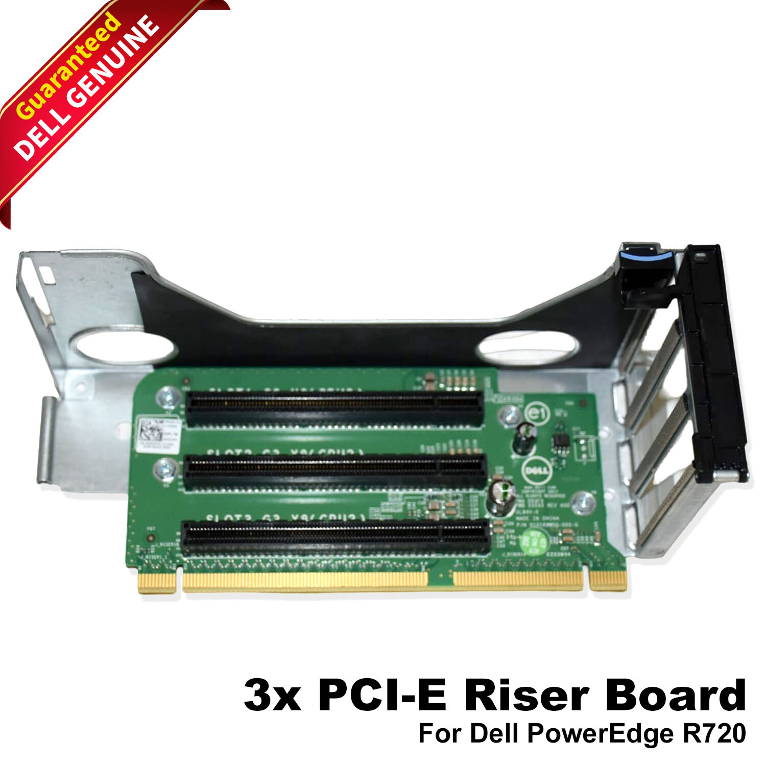 Dell Poweredge R720 R720xd PCI-E Riser 1 board with cage assembly 1JDX6 & DD3F6
