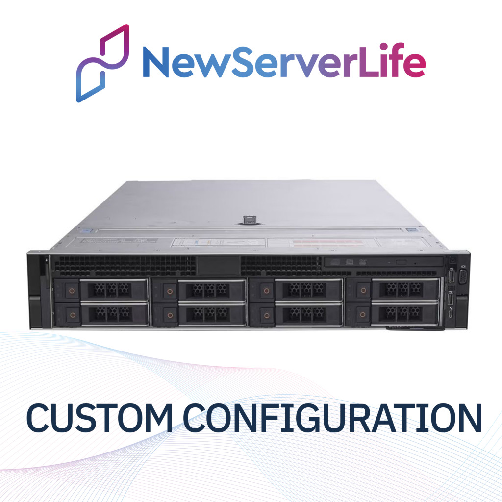 DELL R740 8LFF Bay 2x Gold 6240 2.6GHz 36 Cores 64GB DDR4 H730p 4x 1Gb RJ45