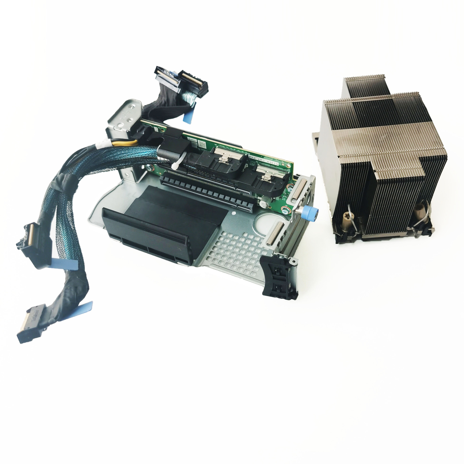 New For Dell PowerEdge R750xs Dual CPU Upgrade Expansion Card Heatsink Kit 8341J
