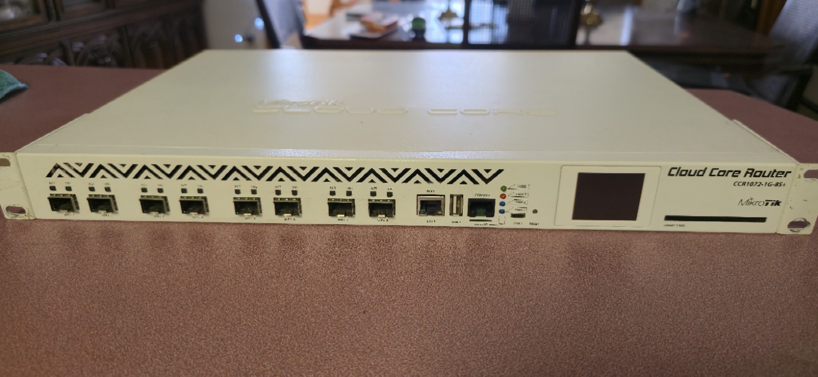 Mikrotik CCR1072-1G-8S+ 8x SFP+, 72 Core Tilera