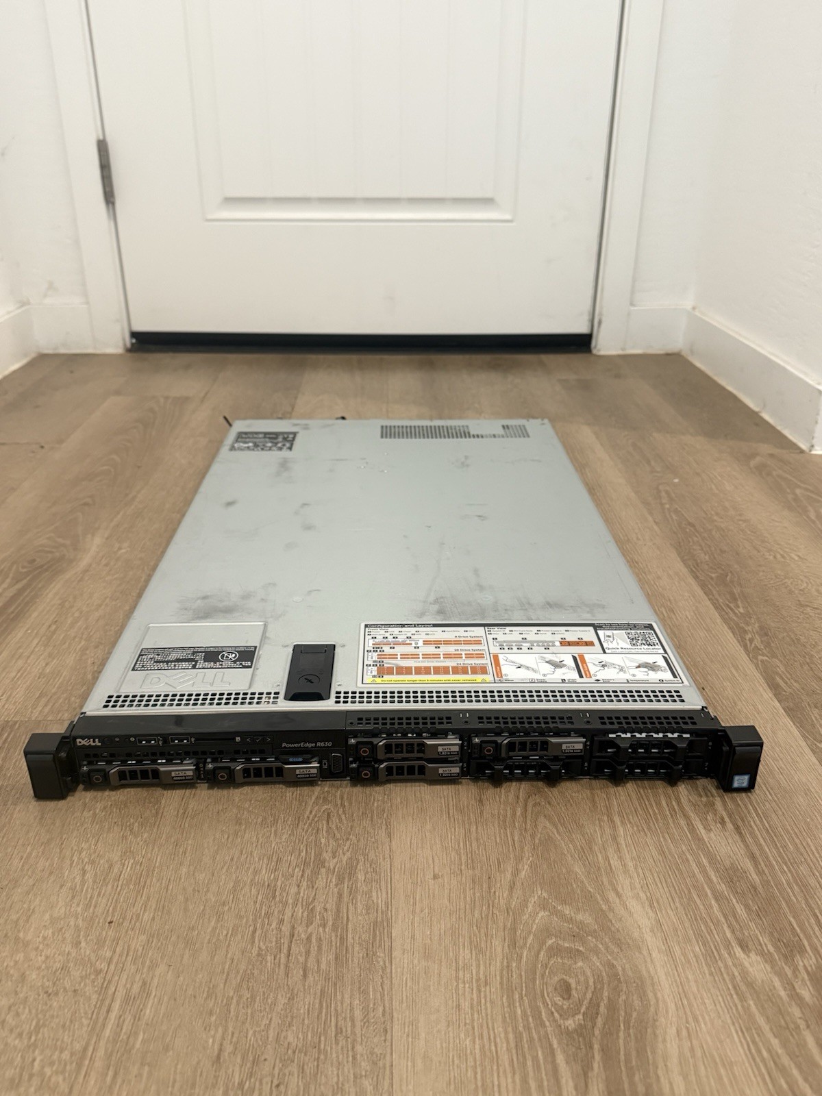 Dell Poweredge R630 Server 2x E5-2640V4 32GB RAM H330 2x750W