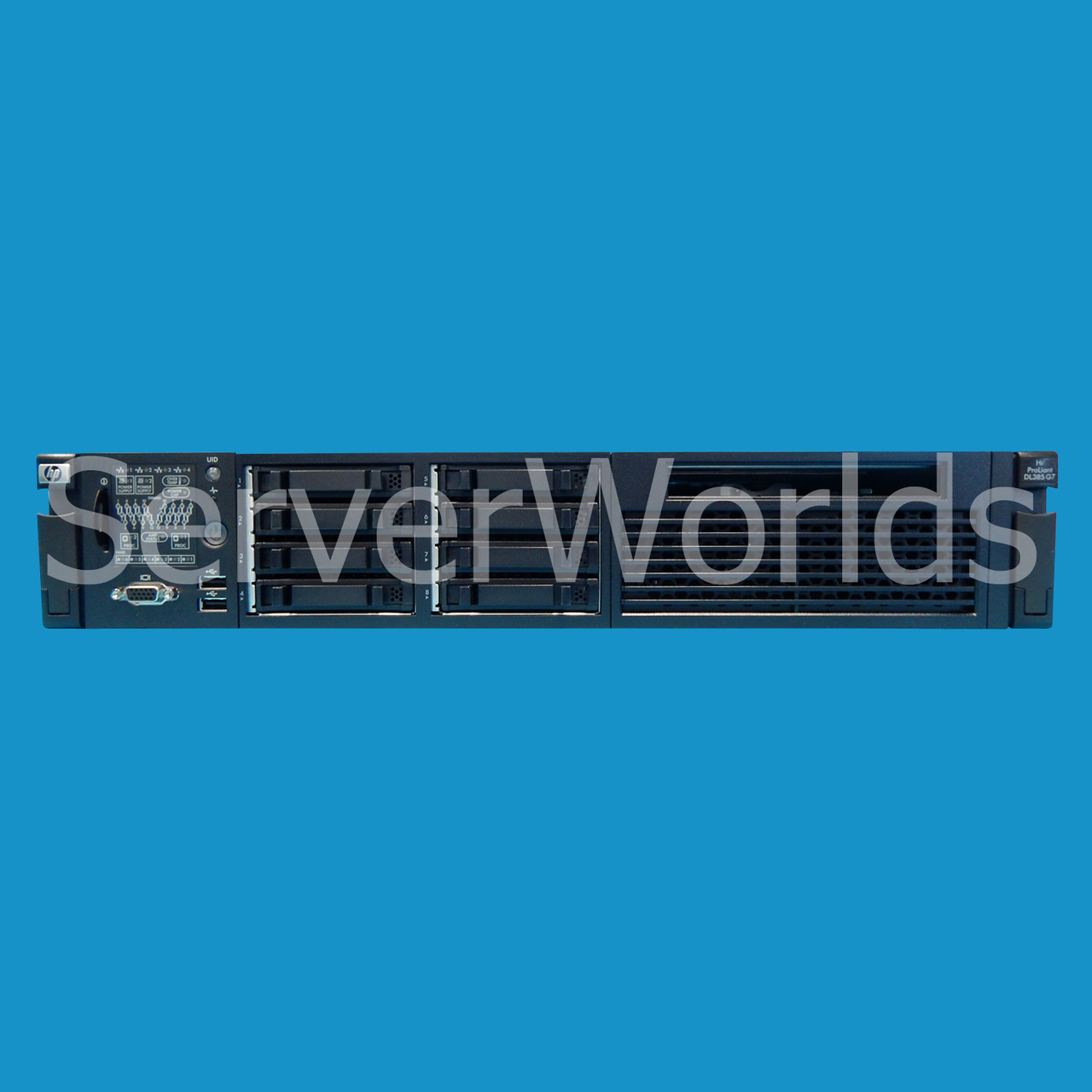 Refurbished HP DL385 G7 SFF 2P Opt 6174 16GB 573087-001