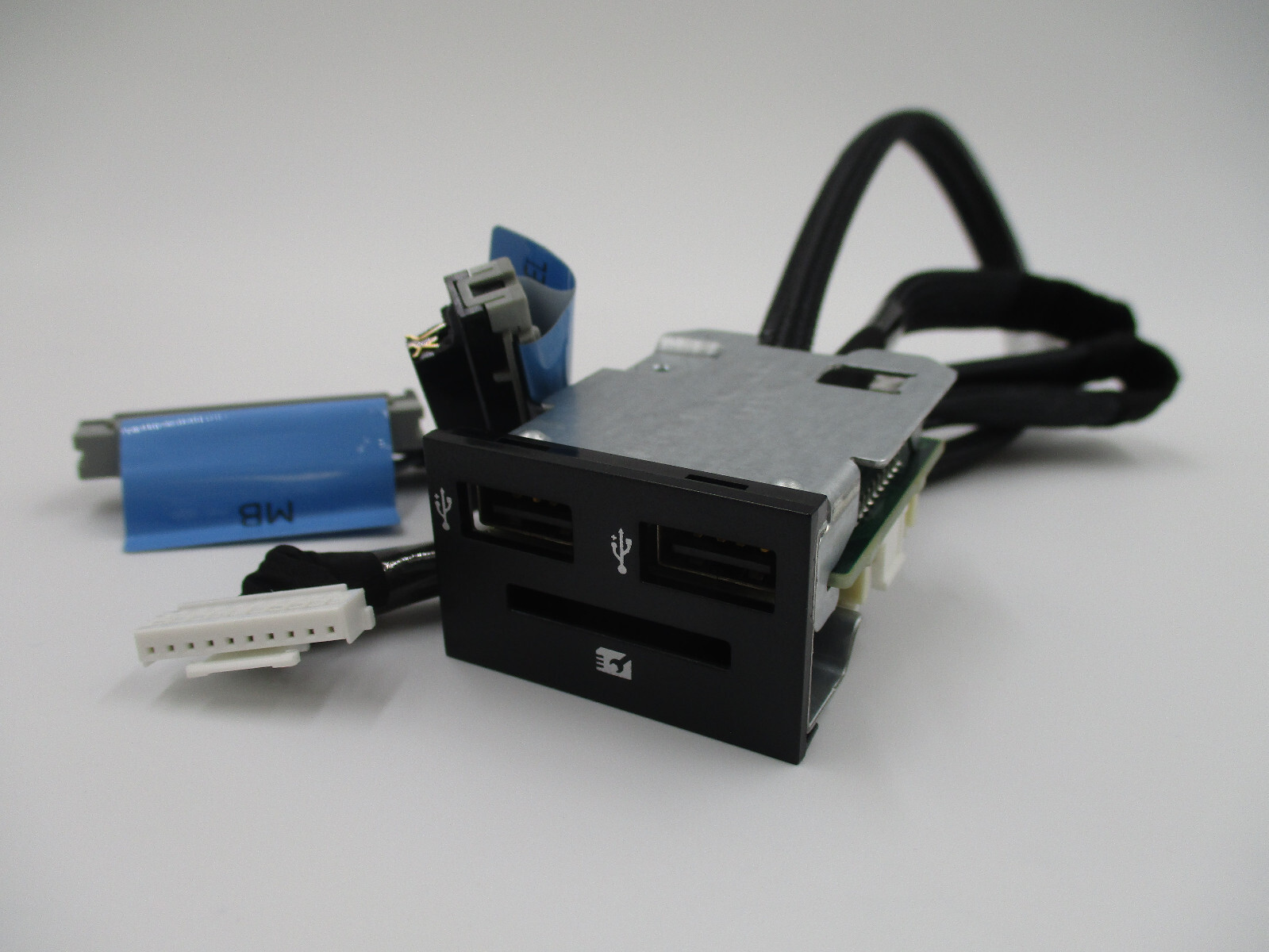 Dell PowerEdge R720 2-Port USB/Card Reader Front Module Dell P/N: 0W3YVN 0XN43P