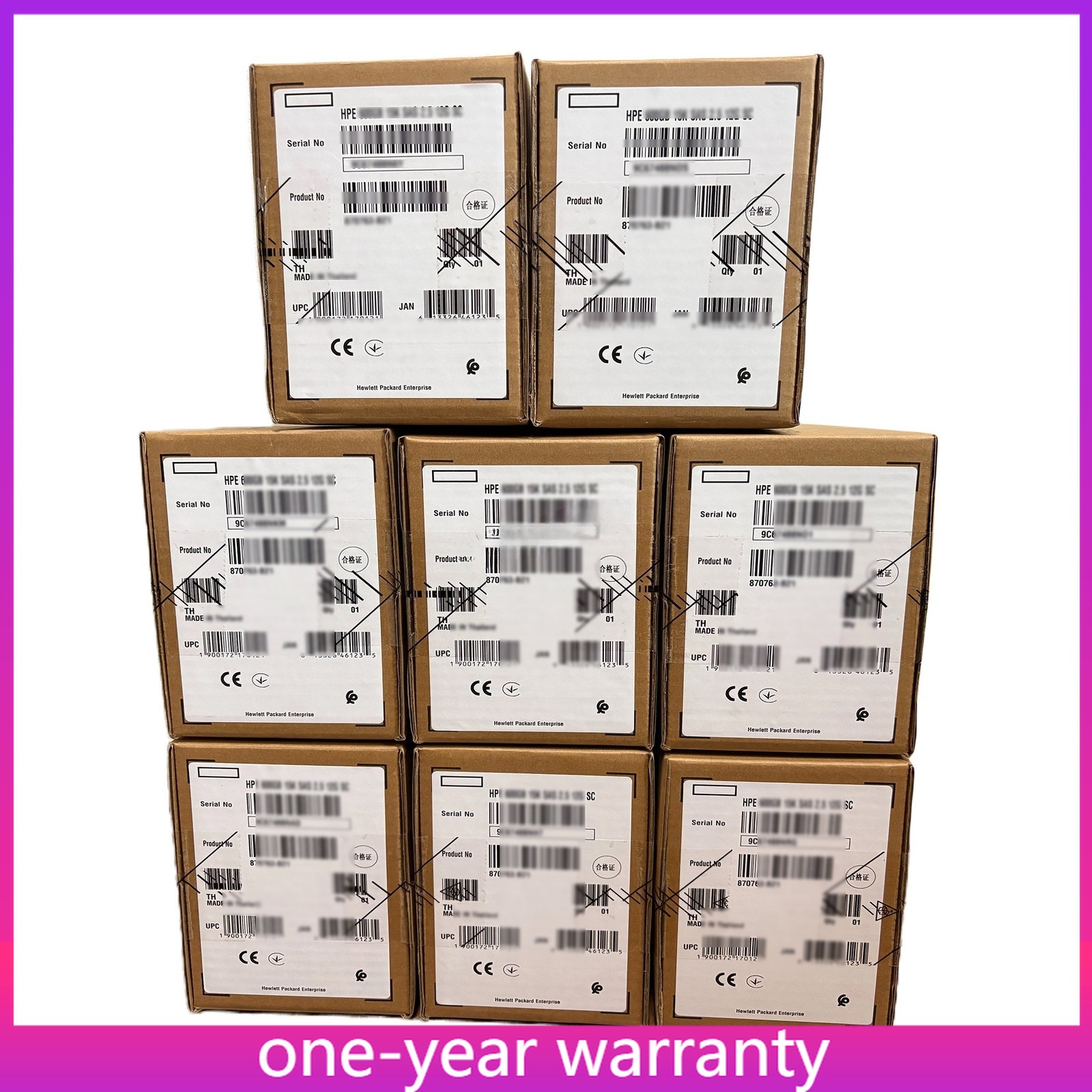 HP AP872A 583718-001 600GB M6612 6Gb SAS 15K RPM 3.5″ LFF SERVER Hard Drives HDD