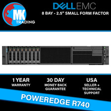 Dell PowerEdge R740 8B SFF 2U Server -V1- Choose CPUs/RAM/Drives – Wholesale