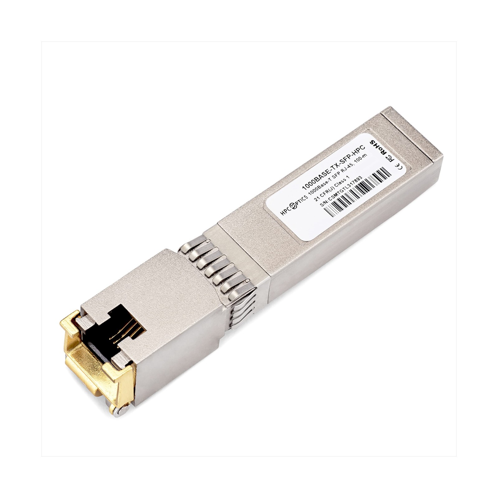 Compatible with Juniper QFX-SFP-10GE-T 10GBASE-T Copper SFP+ Transceiver | 10…